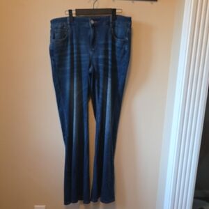 HALARA Dark Blue Bootcut Jeans for Men